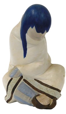 Lot 149 - A Lladro matte pottery figure of an Eskimal...