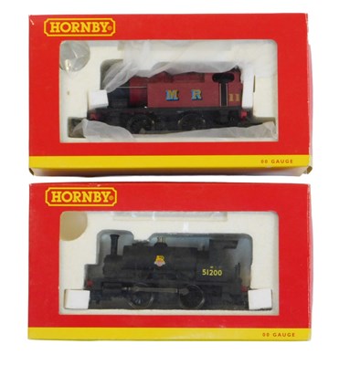 Lot 642 - Hornby OO gauge locomotives, including a 0-4-0...