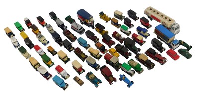 Lot 865 - Matchbox Corgi and other unboxed playworn...
