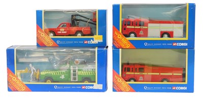 Lot 895 - Corgi fire engines, comprising 65902 Angus...