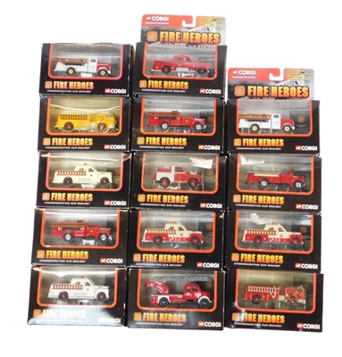 Lot 896 - Corgi Fire Heroes boxed diecast, including...