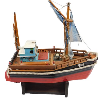 Lot 920 - A scratch built radio controlled tug boat ,...