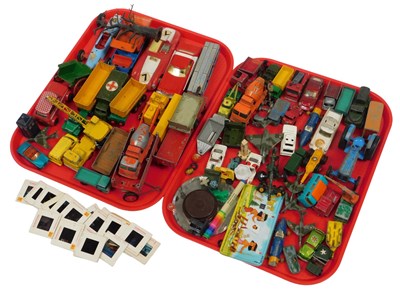 Lot 921 - Matchbox, Lonestar and Corgi playworn unboxed...