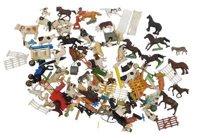 Lot 924 - Britains farm animals and Britains detail...