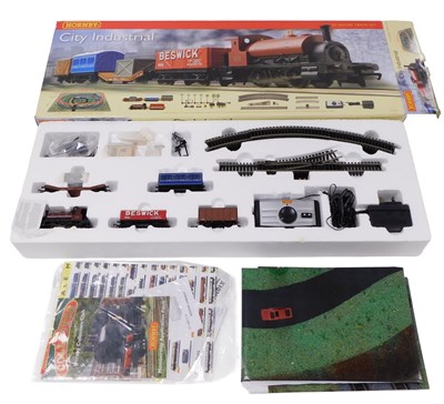 Lot 195 - A Hornby OO gauge City Industrial train set...