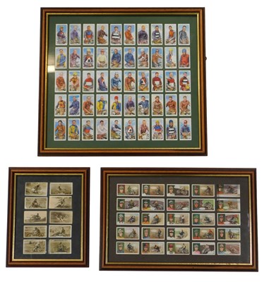 Lot 39 - Players, Philips and other framed cigarette...