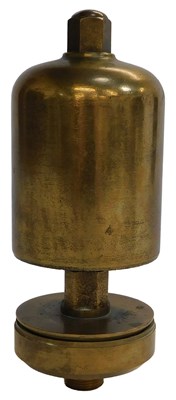 Lot 44 - A GWR style brass locomotive whistle.