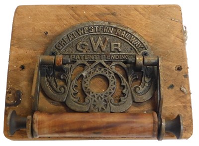 Lot 49 - A Great Western Railway toilet paper...