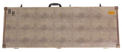 Lot 248 - A vintage Selmer faux skin guitar case, with a...