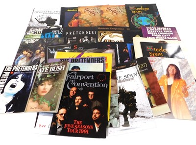 Lot 262 - Assorted concert and tour musical programmes,...