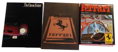 Lot 64 - Books, including Ferrari 6th edition by Hans...