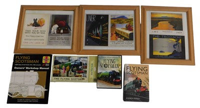 Lot 66 - Railwayana. Books and prints, including...