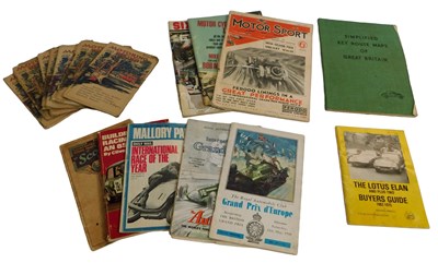 Lot 68 - Motorsport publications and programmes,...