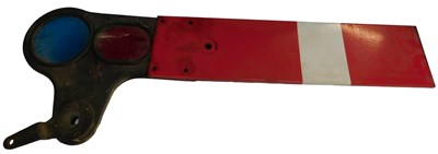 Lot 75 - An upper quadrant semaphore signal, with an...