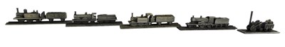 Lot 88 - Royal Hampshire pewter locomotives, including...