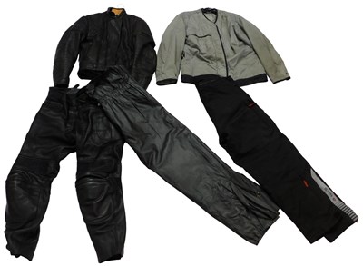 Lot 126 - Motorcycle trousers by BKS, pair of waterproof...