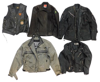 Lot 130 - Motorcycle jackets, including a...
