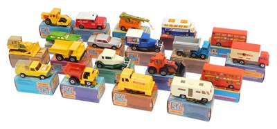 Lot 937 - Matchbox 1:75 series 1969-1980, including No....