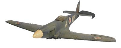 Lot 940 - A static model of a Spitfire, approx 113cm...