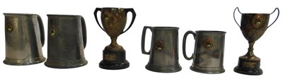 Lot 78 - Leicestershire Car Club trophies and tankards...