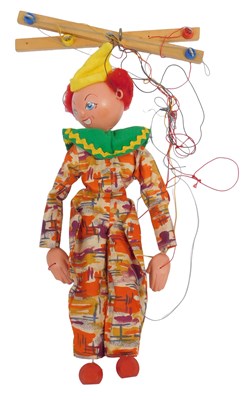 Lot 175 - Pelham Puppets SS575 Clown, boxed.