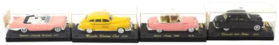 Lot 356 - Four Solido diecast American classic...