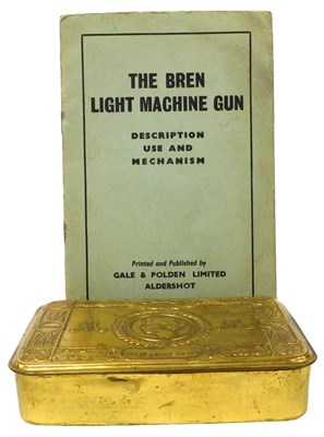 Lot 367 - A World War I Princess Mary Christmas tin 1914,...