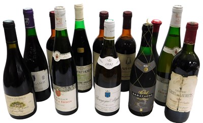 Lot 383 - Assorted wine, including three bottles of...