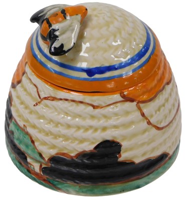 Lot 341 - A Claris Cliff Bizarre Orange Trees and House...