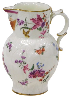 Lot 346 - A Royal Worcester porcelain cabbage leaf...