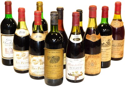 Lot 308 - A group of 1970s/80s French wine, including...