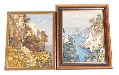Lot 448 - Continental School (late 20thC). The Amalfi...