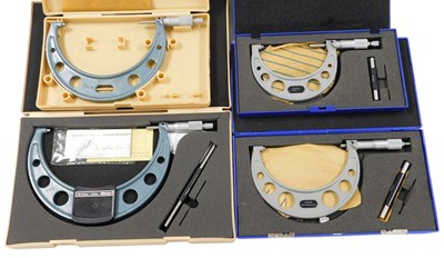 Lot 452 - A Mitutoyo 150-175mm micrometer, 125-150...