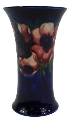 Lot 74 - A Moorcroft pottery Anemone pattern vase, of...