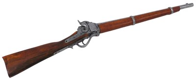 Lot 462 - A replica US Civil War Sharpe's new model 163...