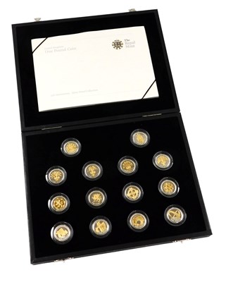 Lot 542 - A Royal Mint United Kingdom one pound coin...