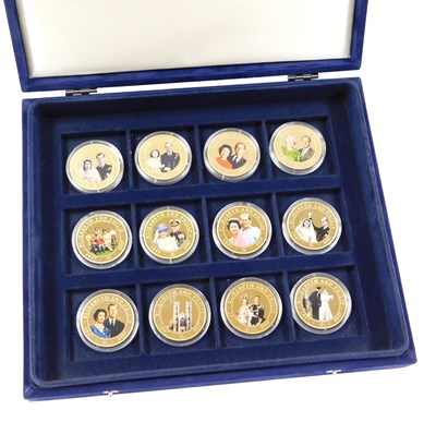 Lot 545 - A set of twelve Westminster Mint Cook Islands...