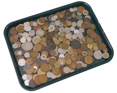 Lot 553 - English and European silver and copper coinage,...