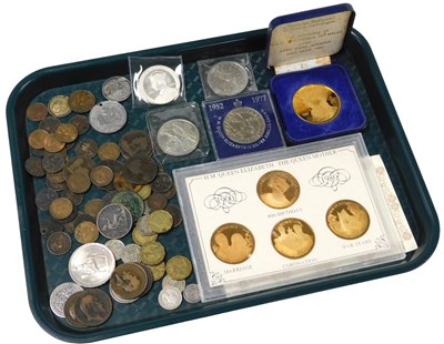 Lot 558 - Victorian and later silver and copper...