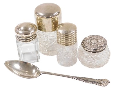 Lot 119 - A George III silver spoon, engraved Freda,...