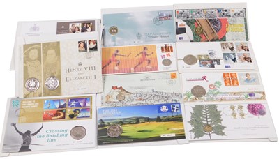 Lot 587 - Philately. Royal Mint coin covers, various...