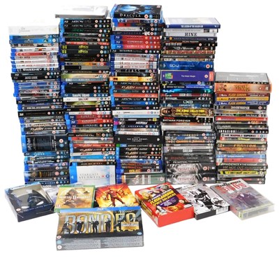 Lot 590 - Blu-Ray DVDs, further DVDs and VHS tapes,...