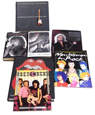 Lot 594 - Books. Richards (Keith) Life, Faithfull...