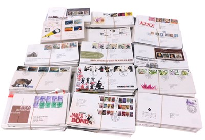 Lot 595 - An extensive collection of GB first day covers,...