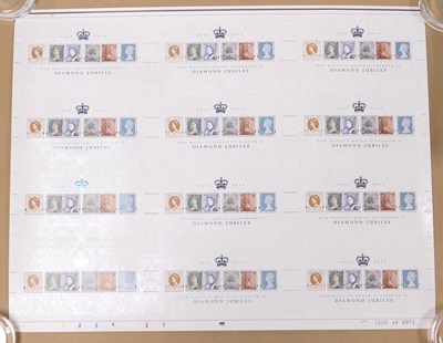 Lot 604 - Philately. A Queen Elizabeth II Diamond...