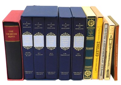 Lot 570 - Folio Society books. A History of England,...
