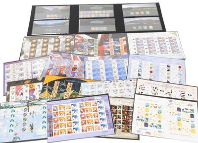 Lot 575 - Philately. Royal Mail Smiler sheets, 2001-2013,...