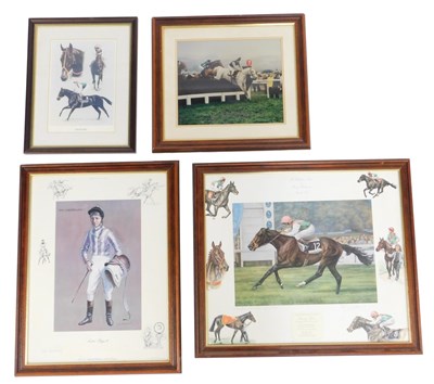 Lot 185 - Horseracing interest. Neil Cawthorne, Lester...