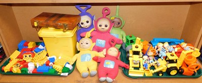 Lot 2045 - Various toys, to include Duplo, Telly Tubbies...