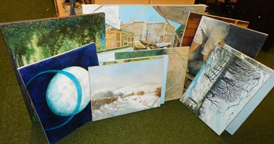 Lot 2051 - Selby (20thC School). Studio works on canvas,...